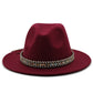 Aussie Style Unisex Woollen Large Cornice Fashion Festival Hat