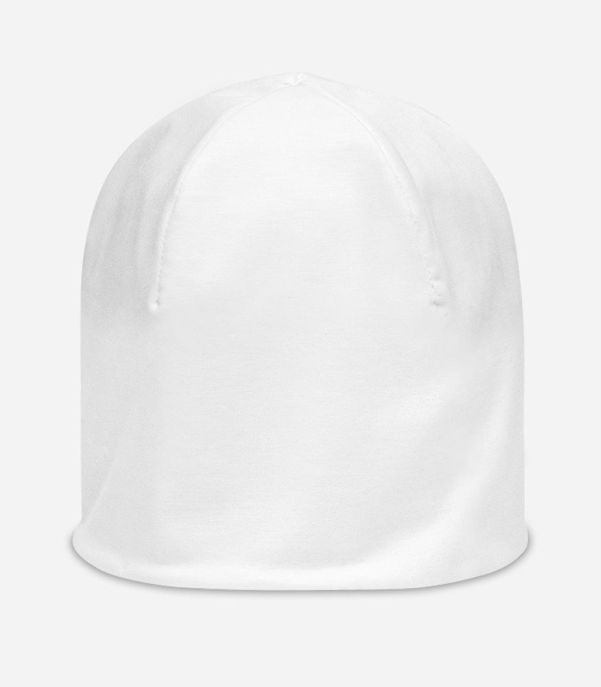 Créez votre propre bonnet personnalisé à imprimé intégral sur blanc