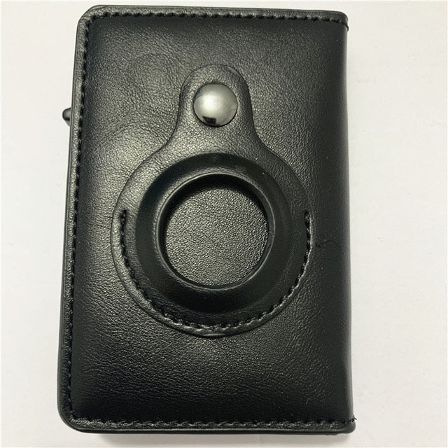 Magnetic Closure Airtag Trackable Slider Wallet