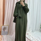 Hooded Abaya Traditional Long Dress Women's