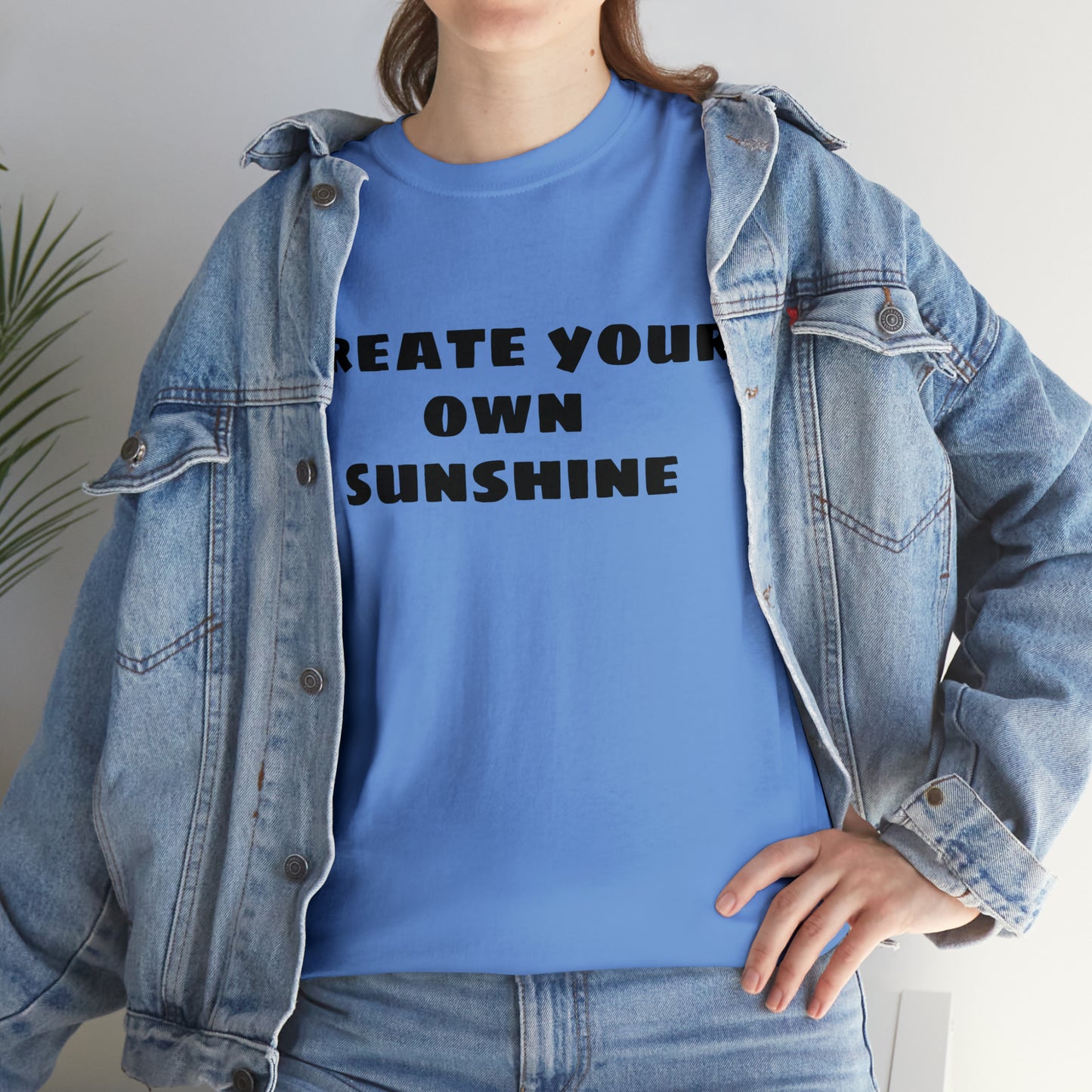 Create Your Own Sunshine Cotton T-Shirt