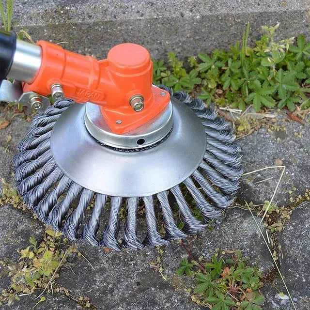 Wired Blade Easy to Install to Almost Any Garden Weed Trimmer