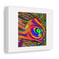 Tripping Digital Art 'Designed by AI' on Satin Canvas, Stretched