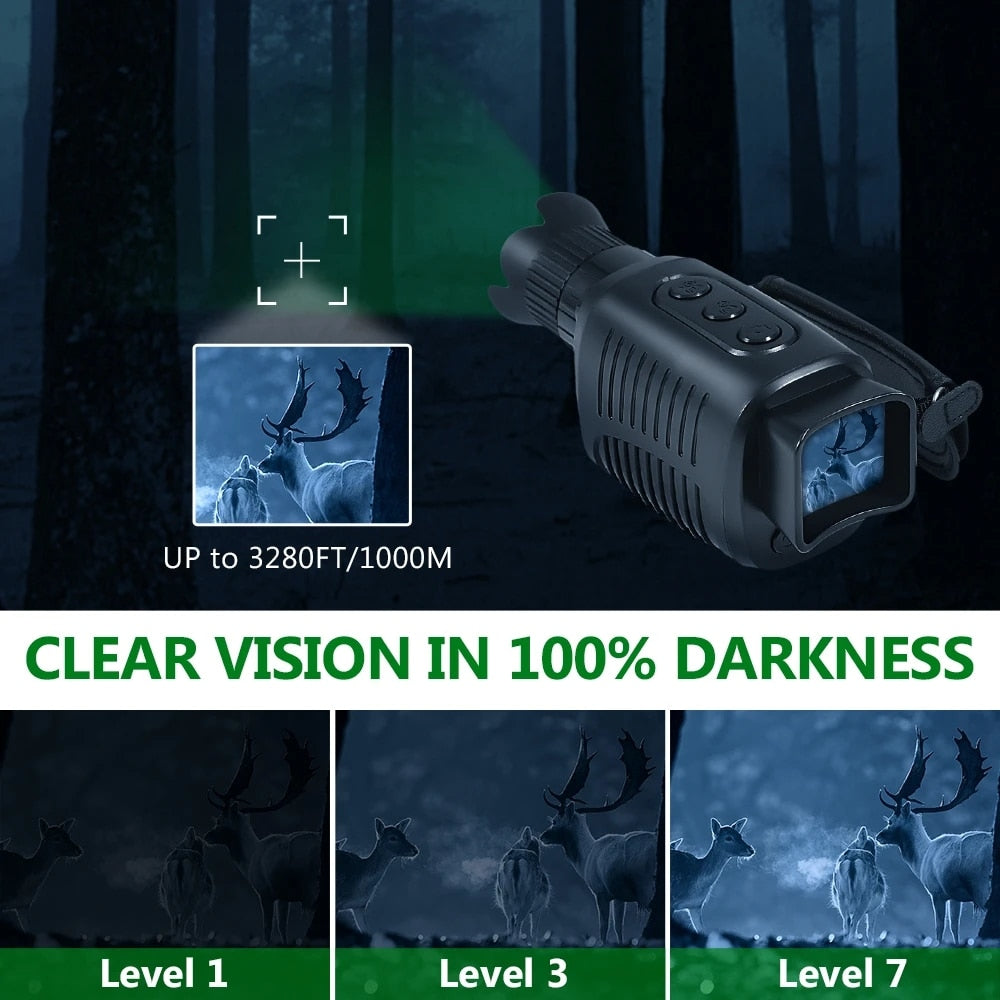 R7 Monocular Night Vision Device 1080P HD