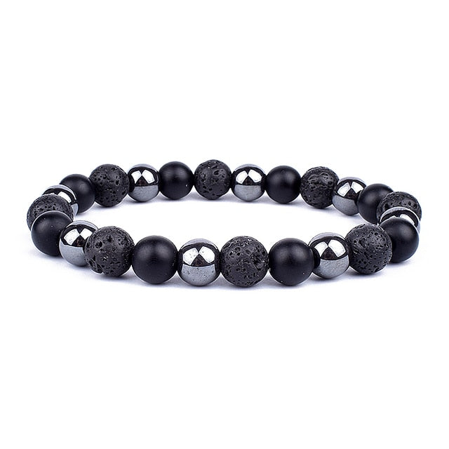 Triple Protection Natural Crystal Bracelet