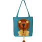 Pet Cat or Dog Carrier Soft Breathable Bag Lion Design