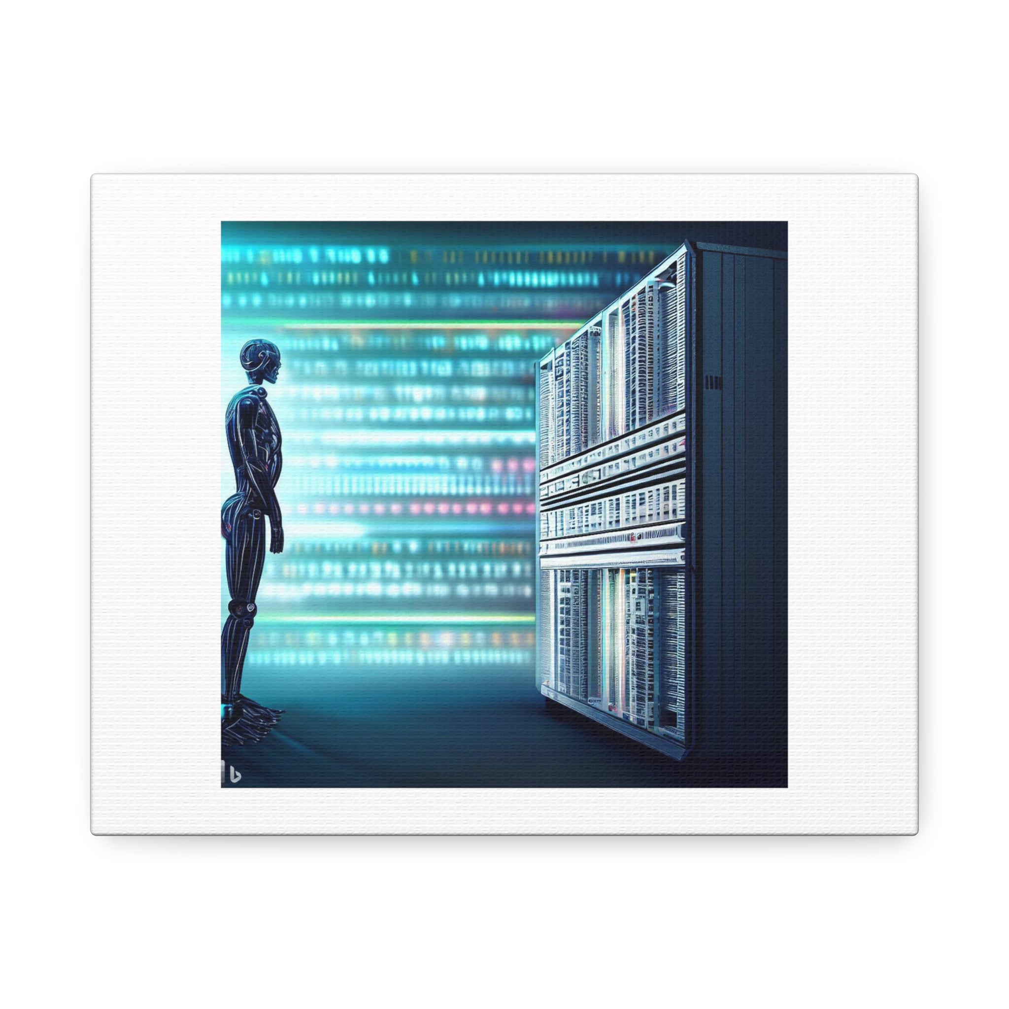 AI Technology From the Future Side by Side with Large 1960s Mainframe ...