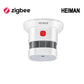 Heiman Zigbee Smoke Detector Smart Home System 2.4GHz High Sensitivity Safety Fire Prevention Smoke Sensor