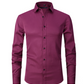 Anti-Wrinkle Men's Long Sleeve Business Shirt