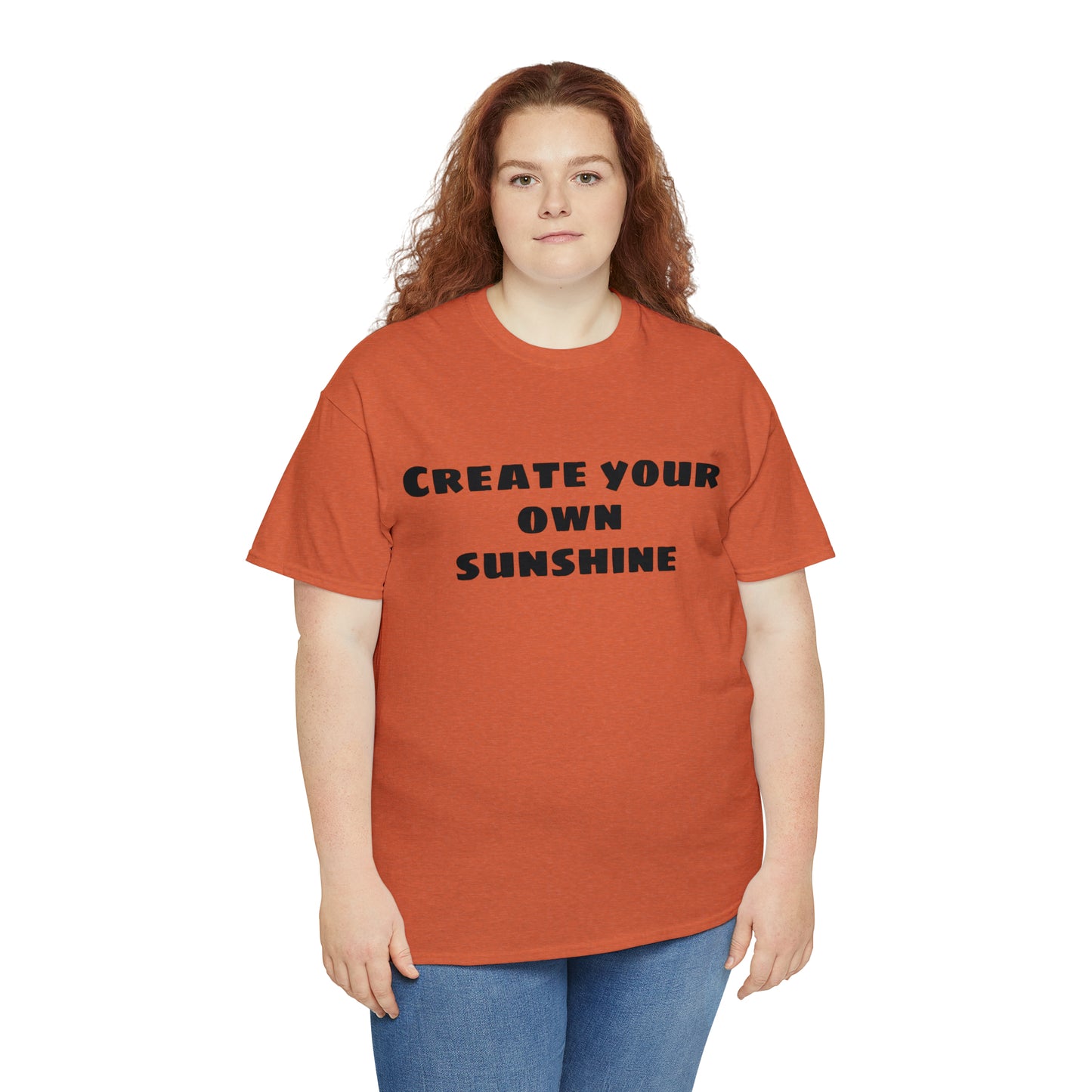 Create Your Own Sunshine Cotton T-Shirt