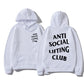 Anti Social Lifting Club Sweatshirt Hoodie Unisex