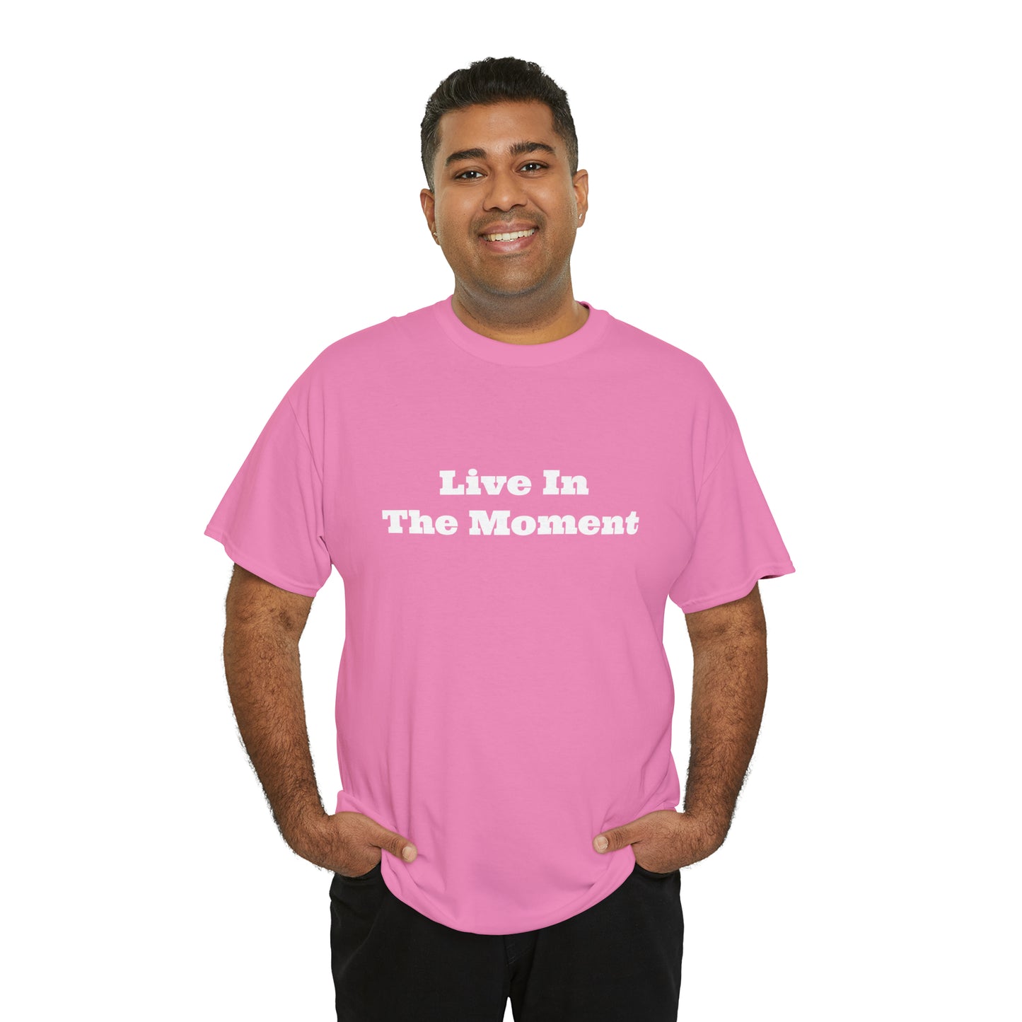 Live In The Moment Cotton T-Shirt