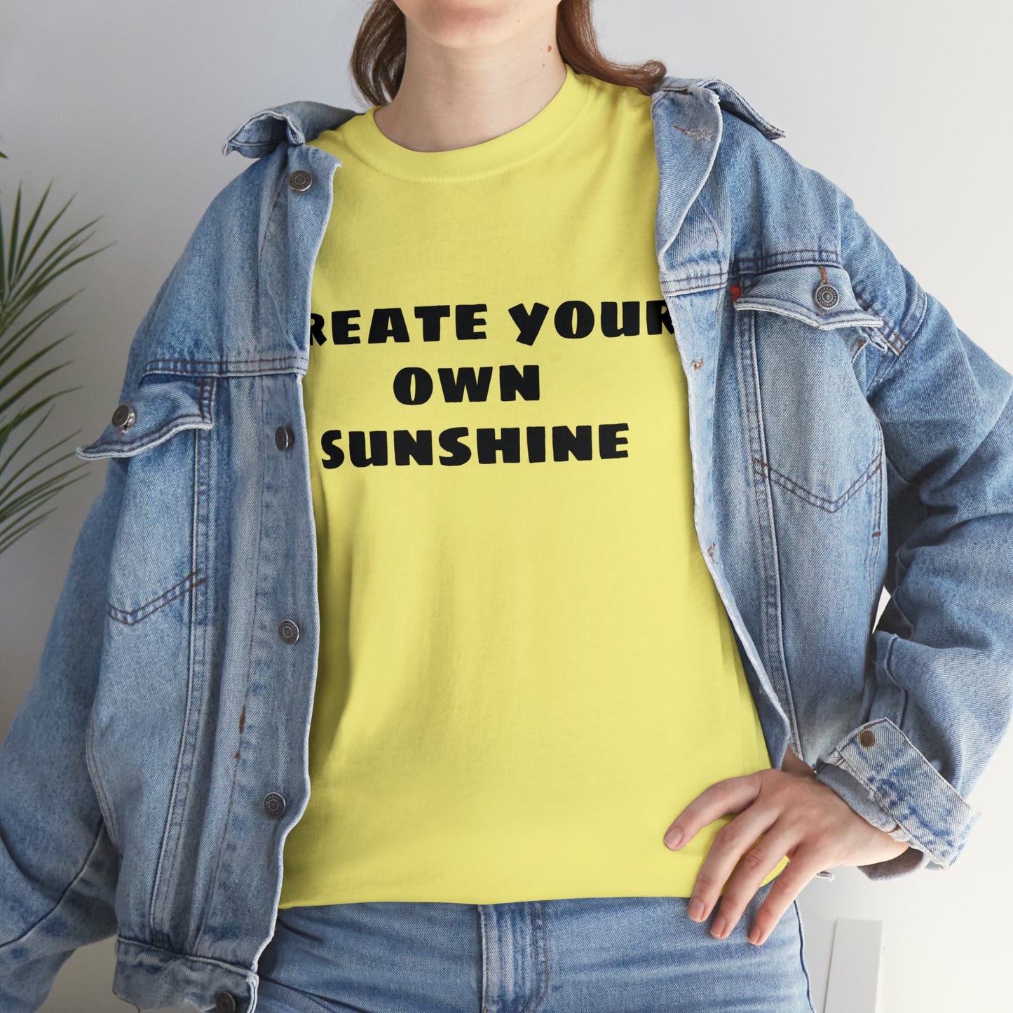 Create Your Own Sunshine Cotton T-Shirt