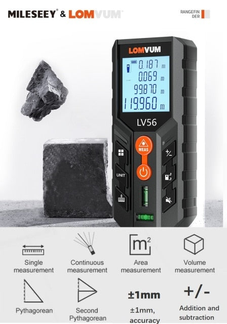 Mileseey® X5 Laser Distance Meter