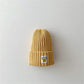 Baby Toddler Ribbed Knit Smile Face Beanie 'LOVE SMILE'