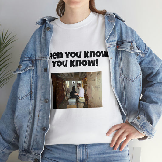 When You Know, You Know! 9/11 Heavy Cotton T-Shirt