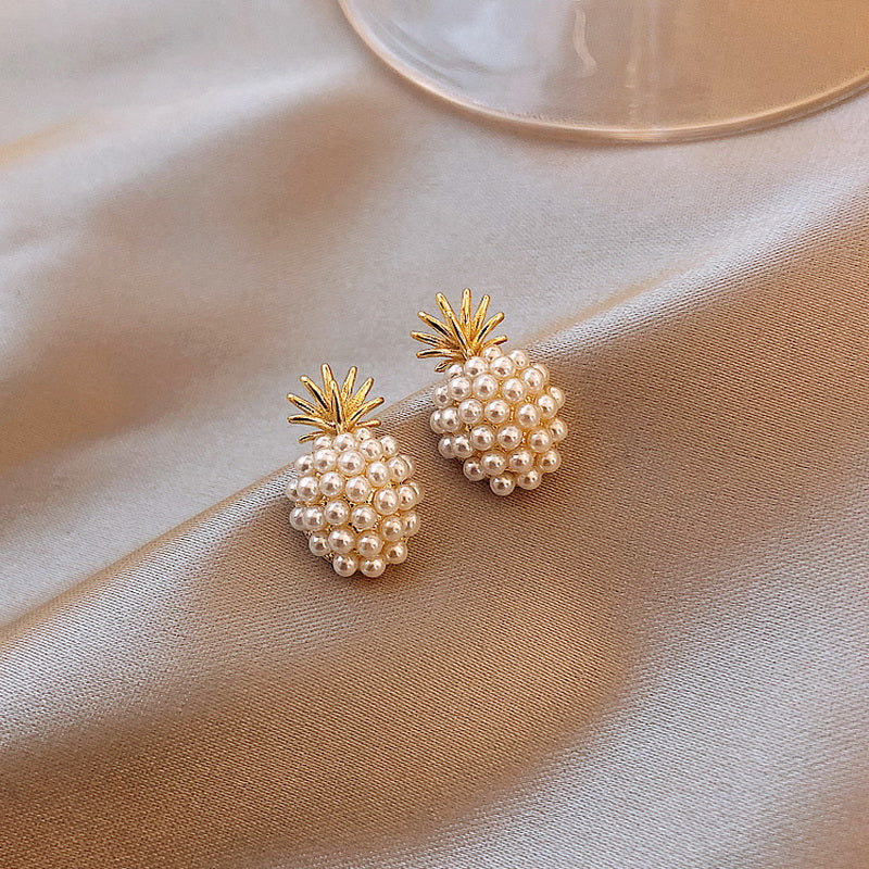 Boucles D'oreilles Tige Ananas