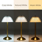 Crystal Brass Base Rechargeable Table Lamp