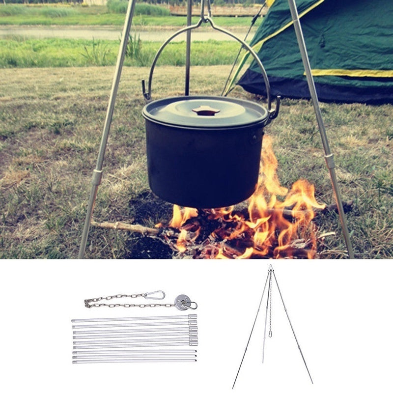 Outdoor Campfire Cooking Tripod