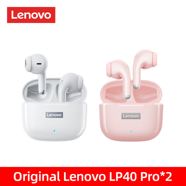 Écouteurs d'origine Lenovo LP40 Pro TWS Bluetooth sans fil