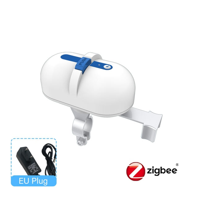 Moes Tuya Smart Wi-Fi ZigBee Escape Of Water Detector Contrôleur de vanne d'arrêt automatique Smart Life App Télécommande avec Alexa Google Home