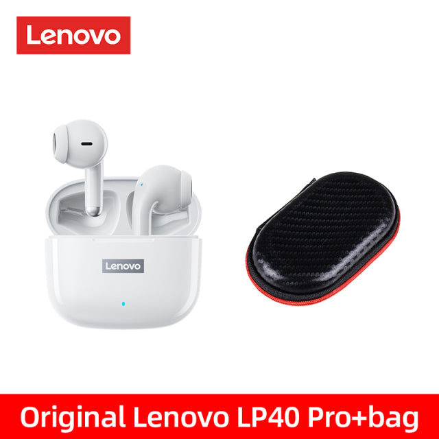 Écouteurs d'origine Lenovo LP40 Pro TWS Bluetooth sans fil