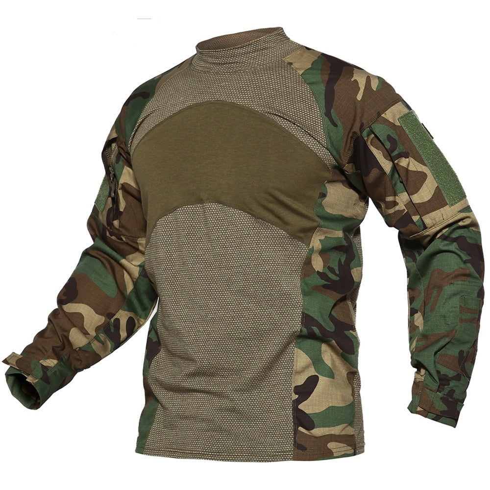 Tactical Combat Shirt, Abrasion Resistant Fabric