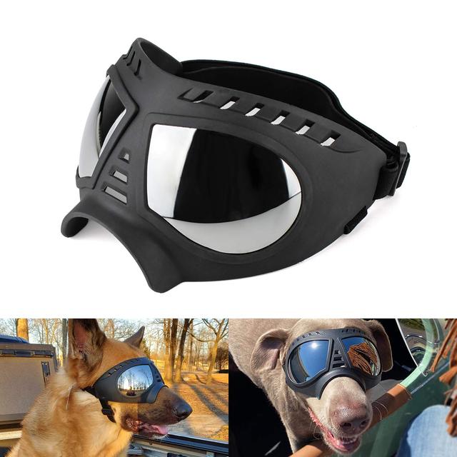 Lunettes de protection pour chiots et chiens à monture souple