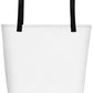 Create Your Own All-Over Print Large Tote Bag with Pocket-Choose From Three Handle Colours