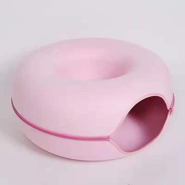 Doughnut Cat and Dog Tunnel Stacking House