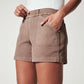 Vireous Classic Women's Elastic Twill Shorts