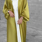 loriya Fashion Muslimwear Puffed Sleeve Elegant Long Dress