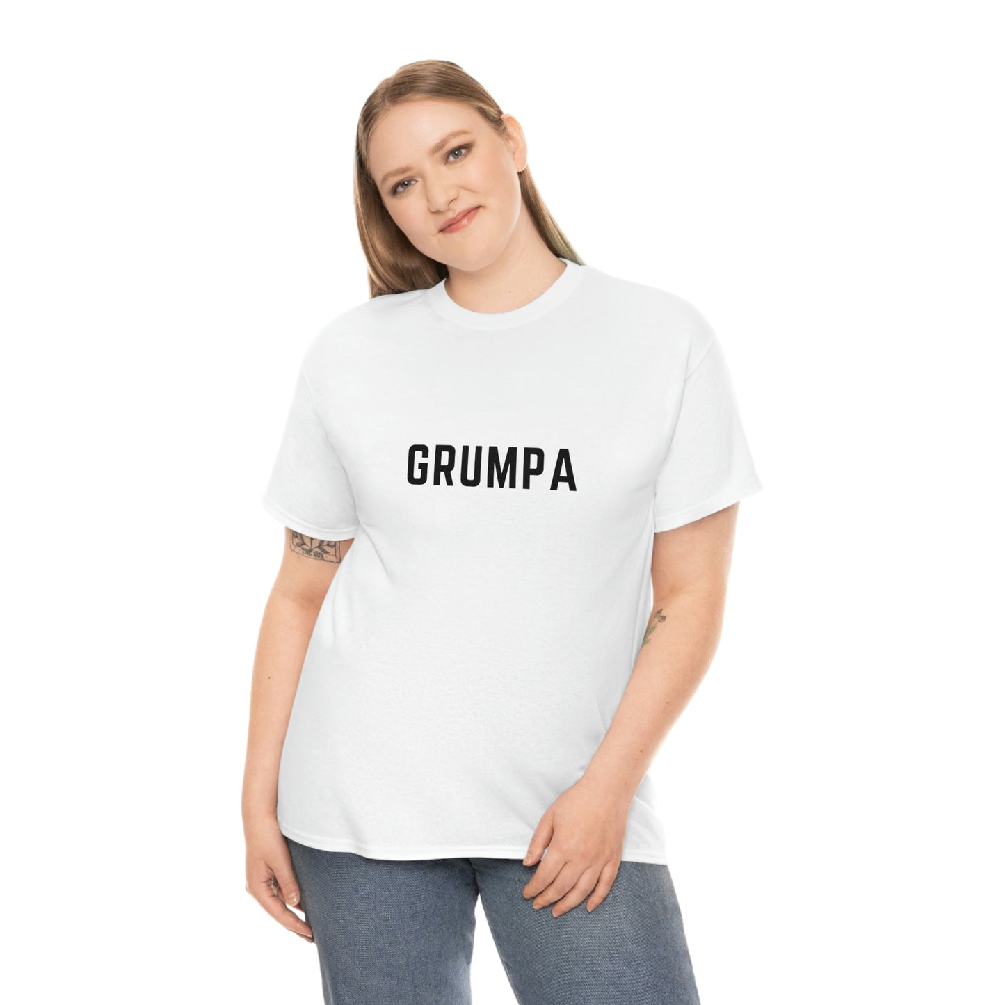 GRUMPA ヘビーコットン Tシャツ おじいちゃんへのギフト