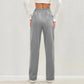 Women's High-Waisted Elasticated Casual Pants