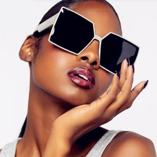 Vireous Women's Square Sunglasses Oversized