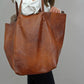 Vireous Big Bag Women's Soft Leather Tote Travel Bag