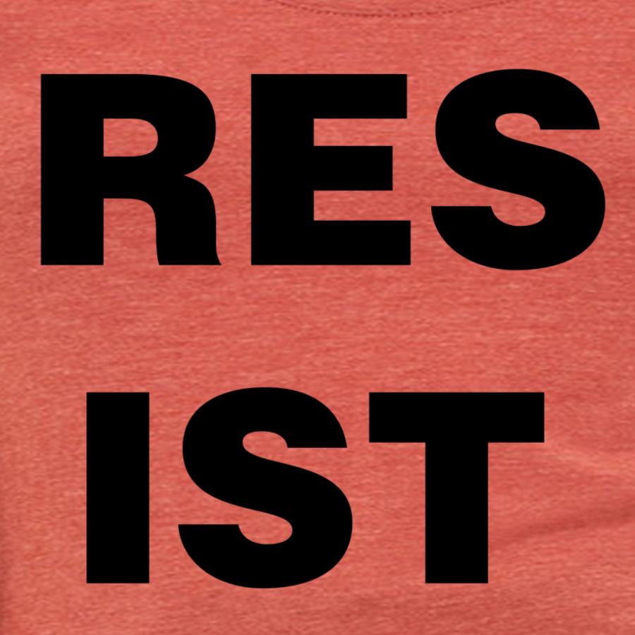 Resist RES-IST Protest Cotton Women's T-Shirt