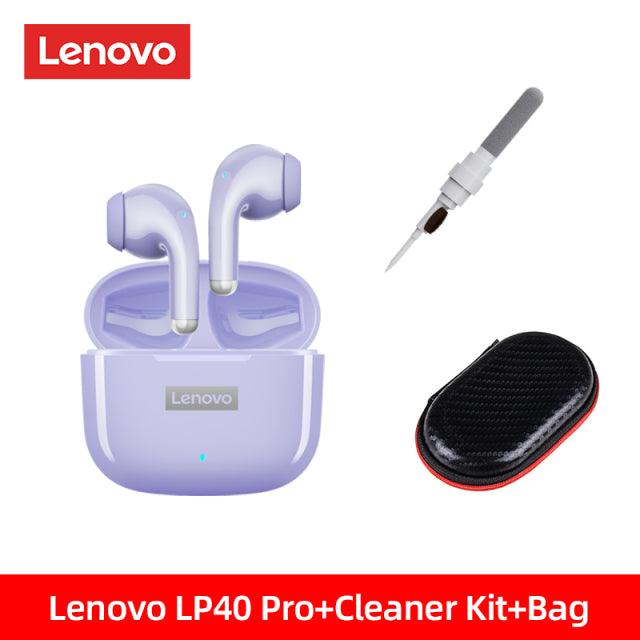 Écouteurs d'origine Lenovo LP40 Pro TWS Bluetooth sans fil