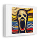 War in Ukraine in the Style of The Scream by Edvard Munch digital art 'Designed by AI' on Canvas