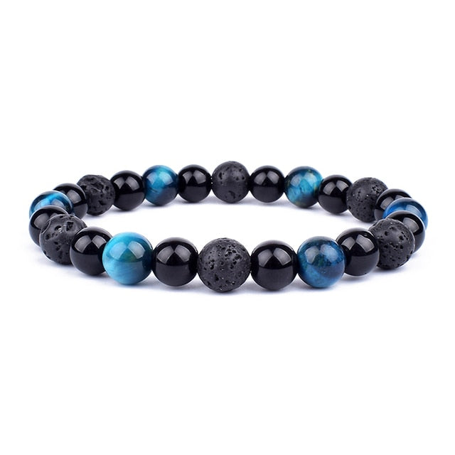 Triple Protection Natural Crystal Bracelet