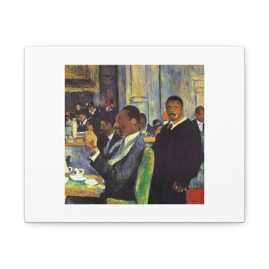 Martin Luther King Having Coffee With Julius Caeser Digital Art 'Designed by AI'