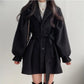 Vireous Women's Thickened Wool Short Coat