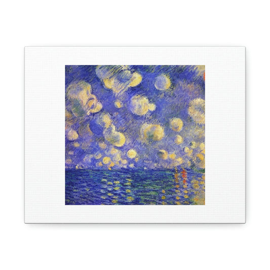Space Exploration In The Impressionists Style Digital Art 'Designed by AI'