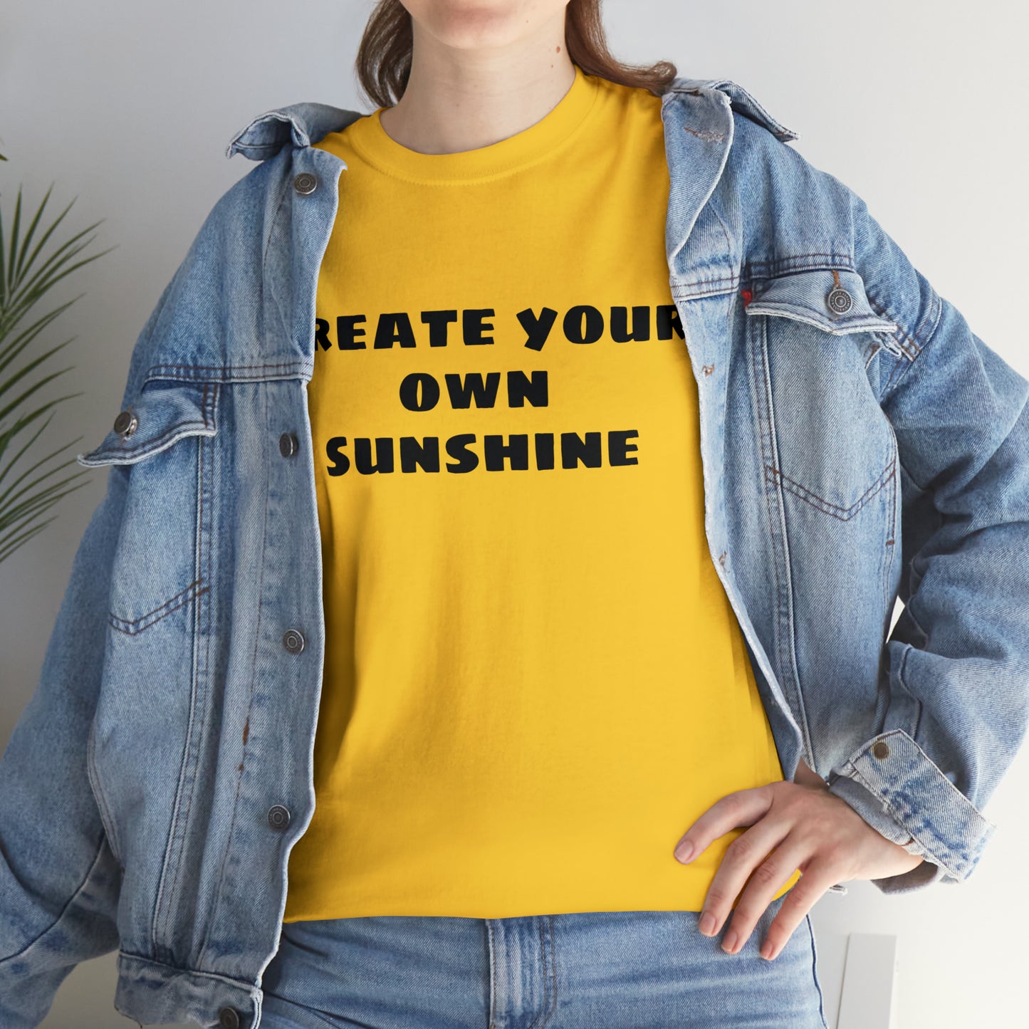 Create Your Own Sunshine Cotton T-Shirt