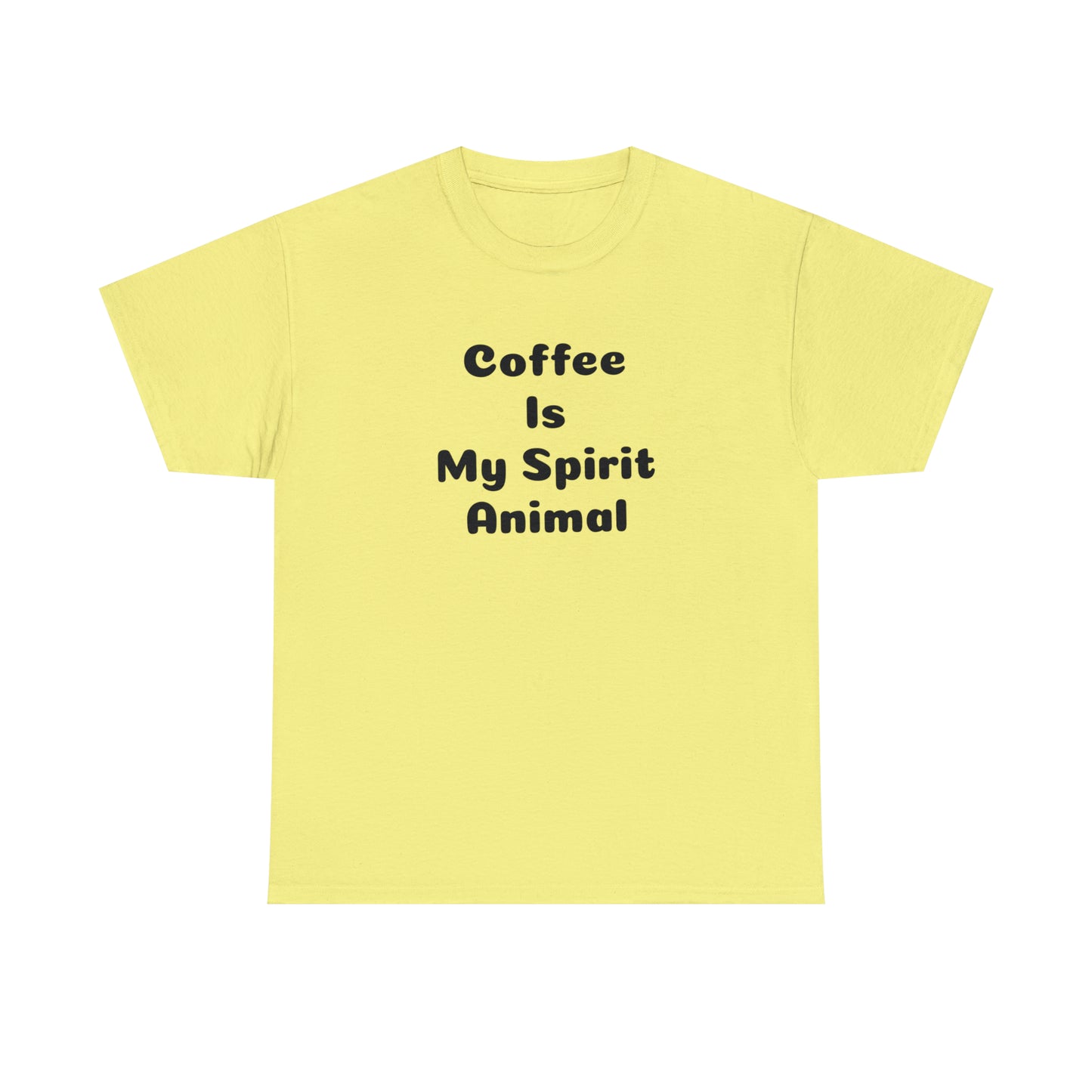 Coffee Is My Spirit Animal T-Shirt