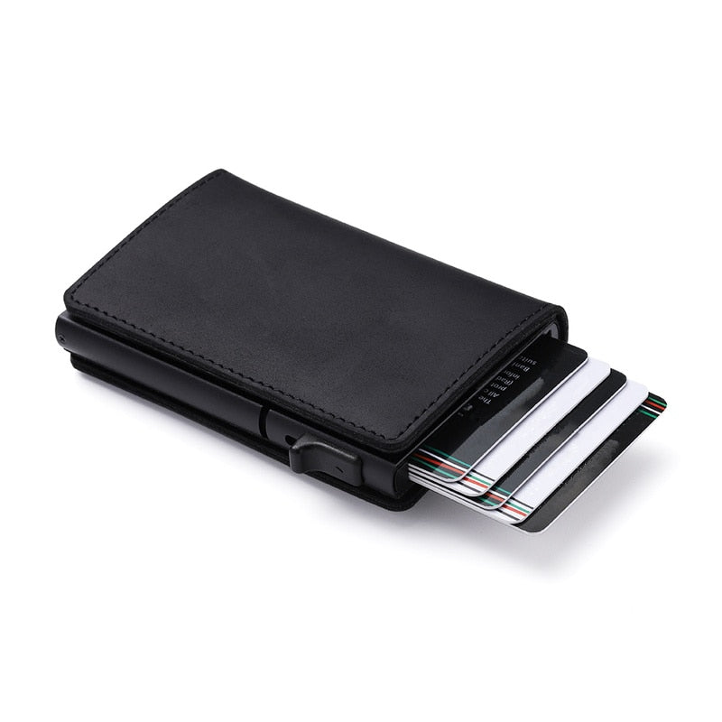 Magnetic Closure Airtag Trackable Slider Wallet