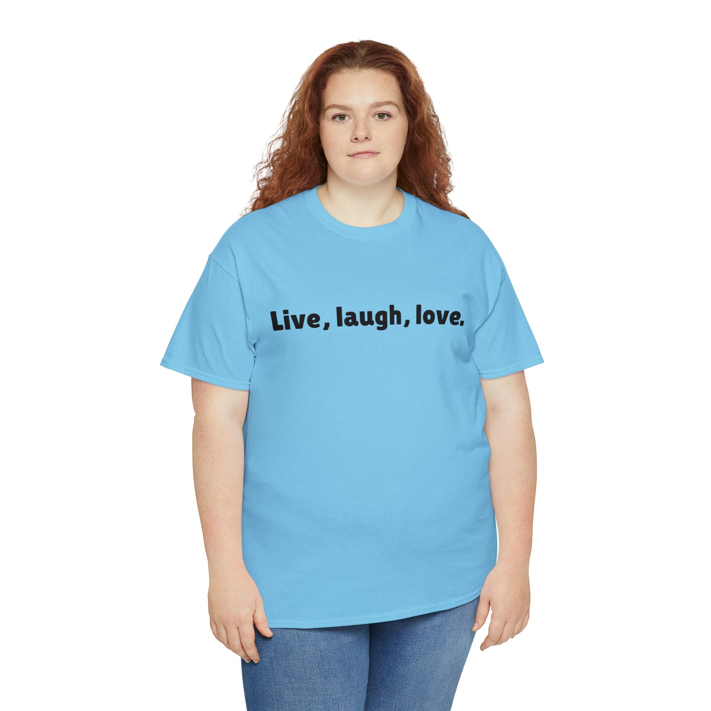 Live, Laugh, Love Cotton T-Shirt