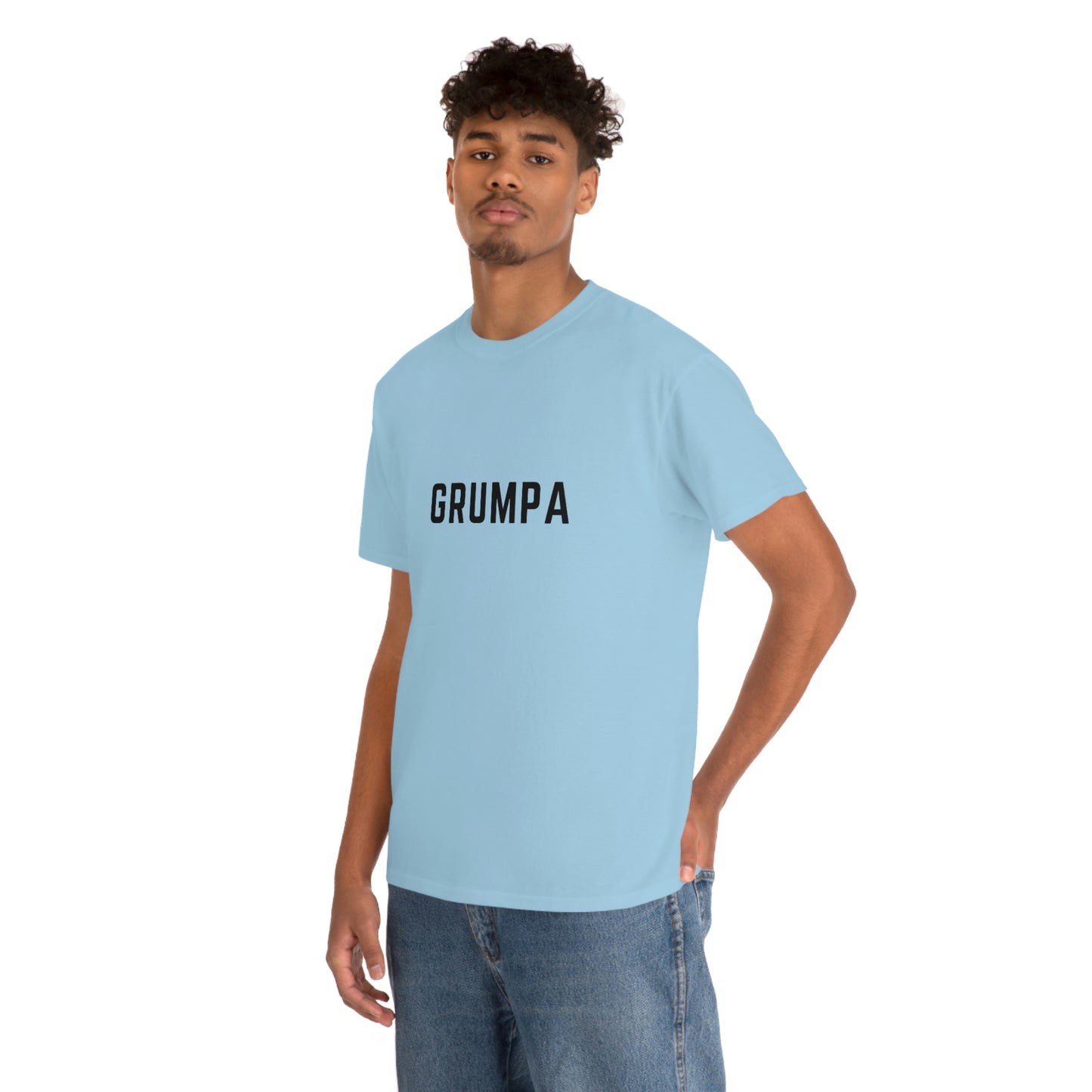 GRUMPA Heavy Cotton T-Shirt Grandfather Gift