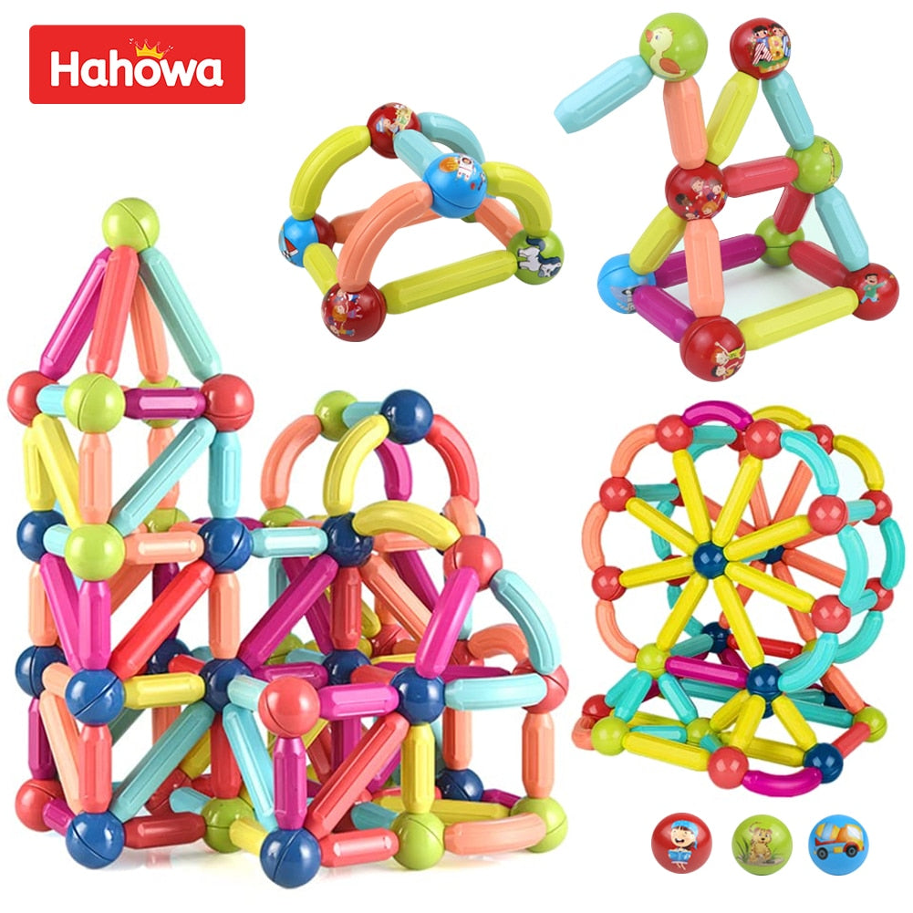 Hahowa Magic Magnetic Building Blocks Educational Toy