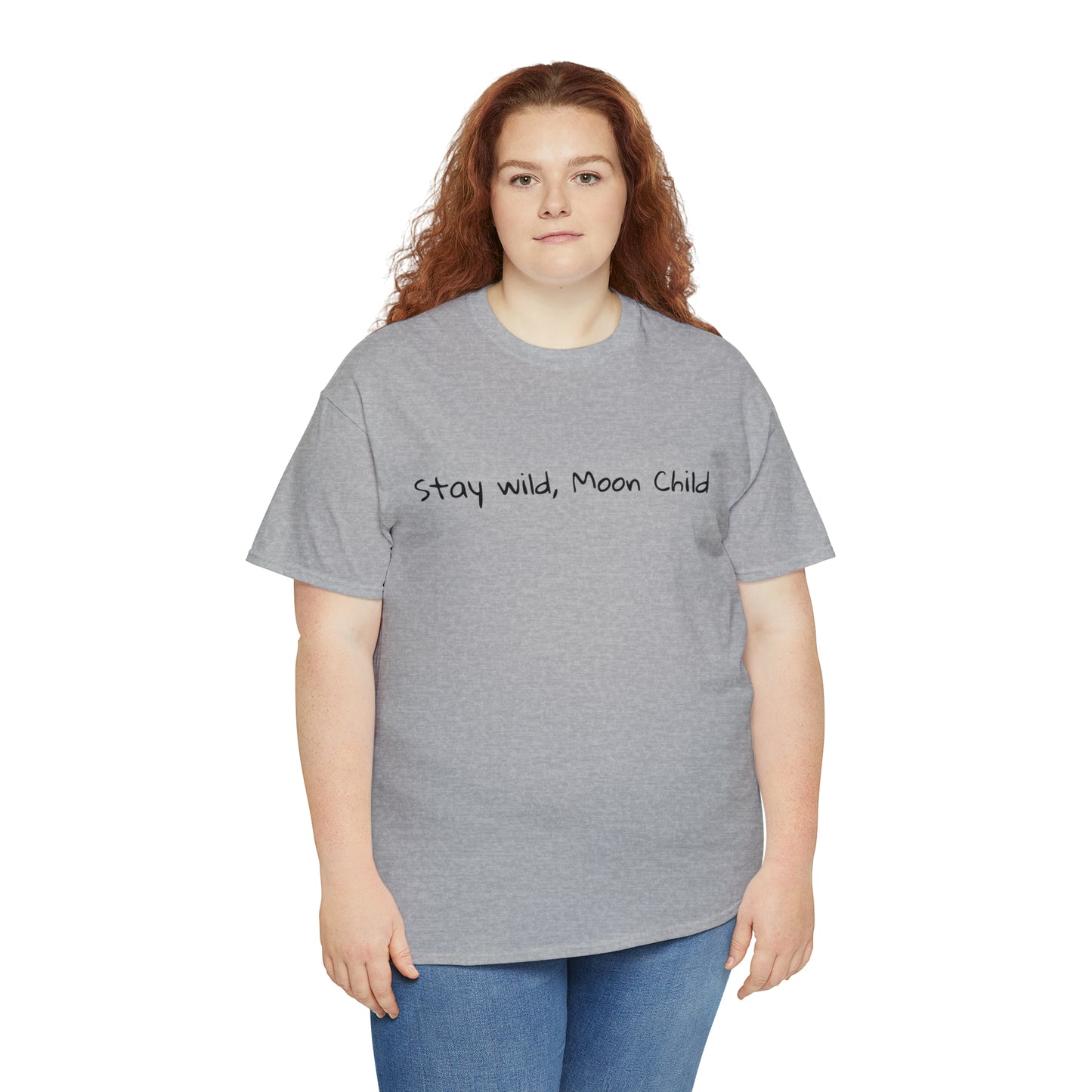 Stay Wild, Moon Child Cotton T-Shirt